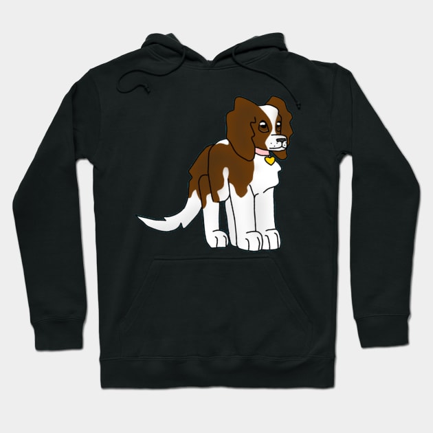 King Charles Spaniel Hoodie by ceolsonart